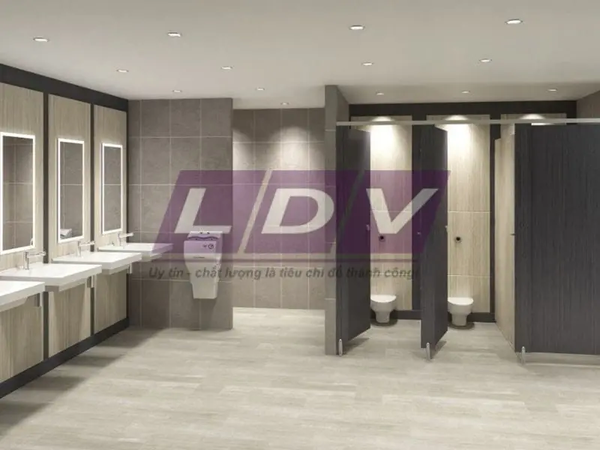 So sánh vách ngăn compact và vách nhựa picomat chi tiết