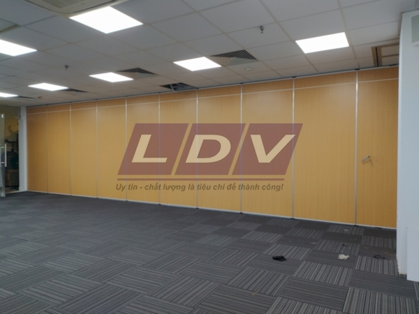 Công trình thi công lắp đặt vách di động tại ngân hàng VP Bank