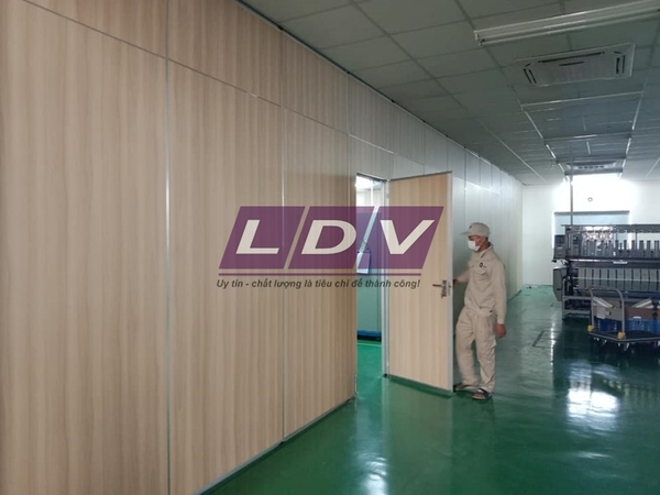 Dự án vách ngăn di động tại KCN Đồng Văn Hà Nam
