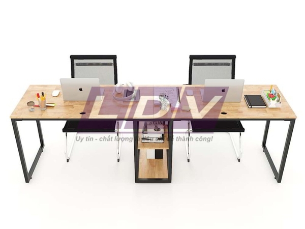 Module bàn làm việc 2 người đa dạng kiểu dáng, sang trọng