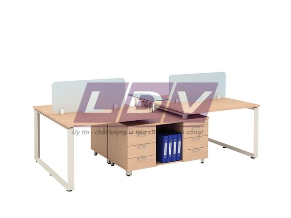 Nguyên tắc lựa chọn và sắp xếp Module bàn làm việc 4 người