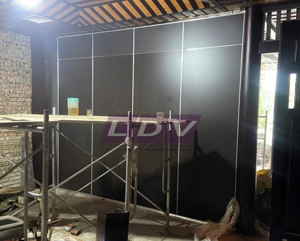 Dự án vách ngăn di động ngăn phòng ăn vip tại nhà hàng MỘC
