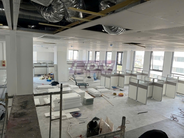 Dự án vách ngăn di động, vách ngăn văn phòng Tầng 8 - May Legend - Hải Phòng