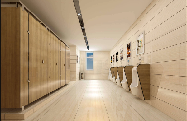 So sánh vách ngăn gỗ MFC và vách ngăn Compact HPL