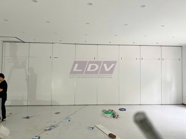 Vách ngăn di động tại 105B Quán Thánh Ba Đình Hà Nội