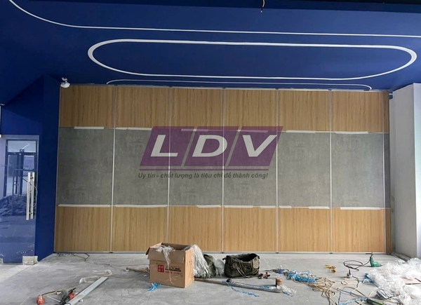 Dự án Vách ngăn di động tại Học Viện Bưu Chính Viễn Thông