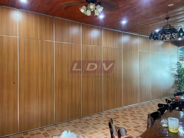 Dự án vách ngăn di động nhà hàng Cá Giò Viễn Đông
