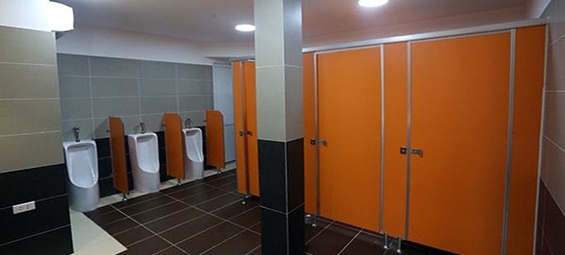 Vách ngăn vệ sinh phù hợp cho từng không gian riêng biệt