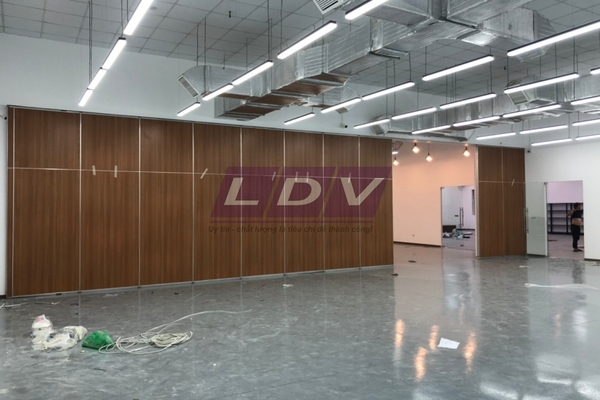 Công trình thực tế vách ngăn di động Công ty YODY