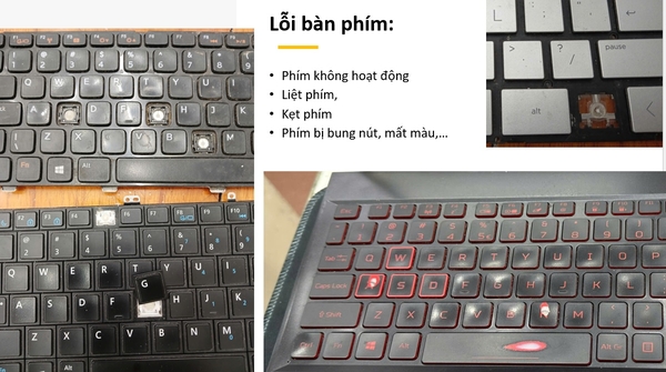 Những lỗi bàn phím