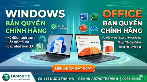 Mua win bản quyền