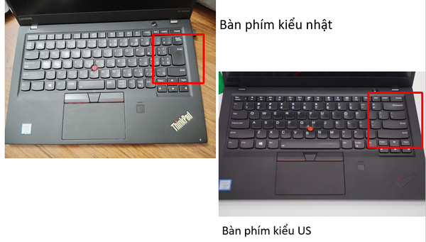 So sánh bàn phím nhật và phím US