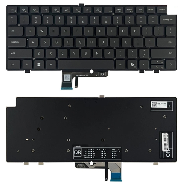 Bàn phím Dell Latitude 7440 2023, 7450 2024 AI