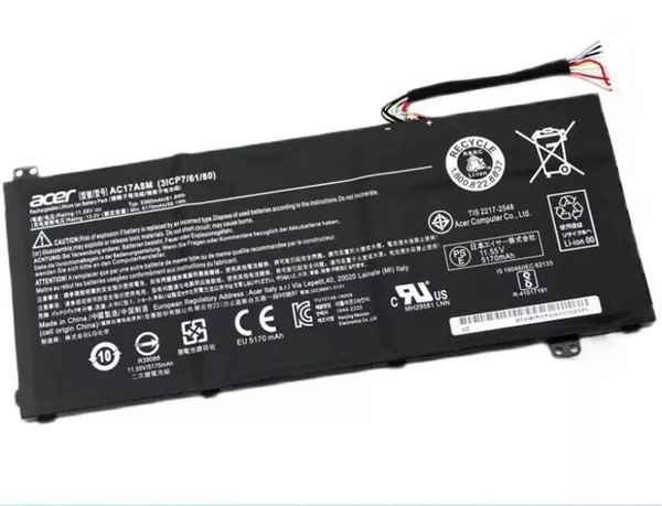 Pin laptop Acer A515-53