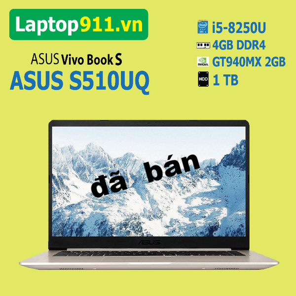 Laptop ASUS S510UQ