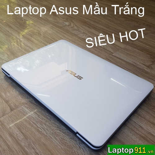 Laptop Asus X454 mầu trắng