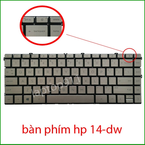 Bàn phím laptop HP x360 14m-DW