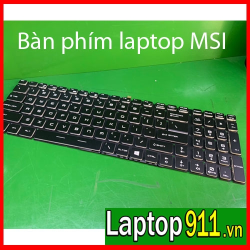 Bàn phím laptop MSI GF75 Thin 9RCX-430vn