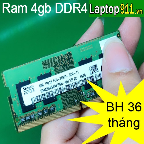 Ram laptop DDR4 4gb SK Hynix thương hiệu - bán ram laptop DDRam4 4gb