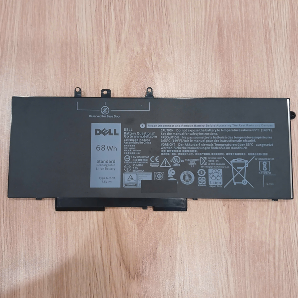 Model pin: 3DDDG / 93FTF / GJKNX mặt trước