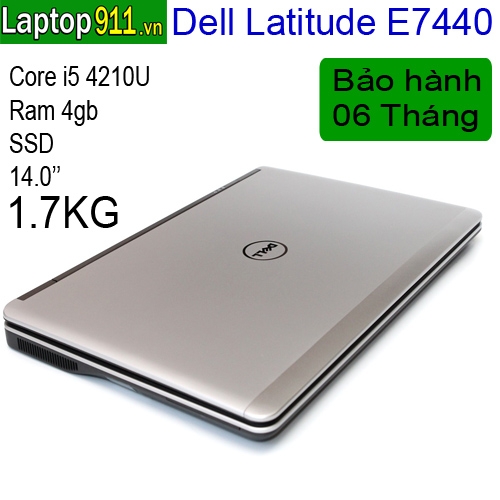 Laptop Dell Latitude E7440 mỏng nhẹ màn Full HD và HD Laptop Dell Latitude E7440 mỏng nhẹ màn Full HD và HD