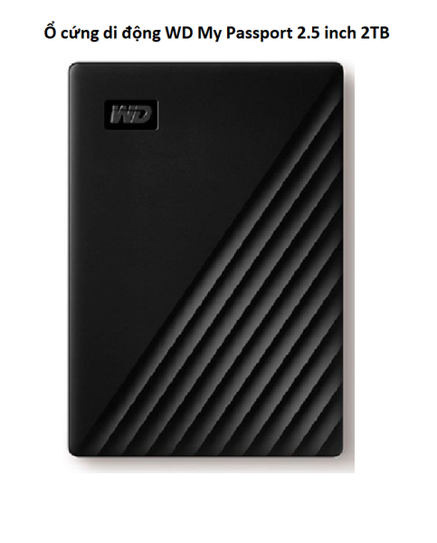Ổ cứng di động WD My Passport 2.5 inch 2TB