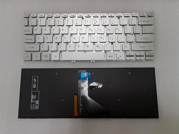 Bàn phím laptop Acer SF314-57 màu bạc