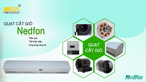 Giải pháp ngăn khói bụi và côn trùng cho nhà xưởng sản xuất, nhà kho hiệu quả và tiết kiệm điện với Quạt cắt gió Nedfon