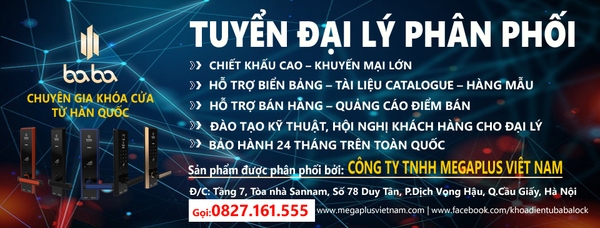 Giới thiệu về Khóa cửa điện tử Babalock - Khóa cửa điện tử số 1 tại Hàn Quốc đã có mặt tại Việt Nam