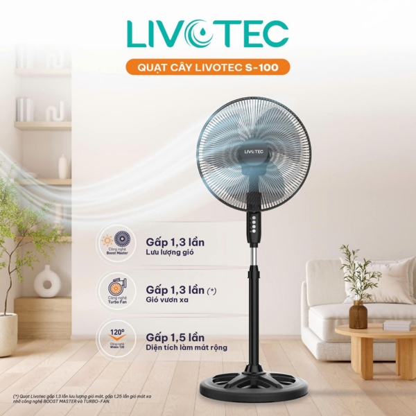 Quạt cây Livotec S100