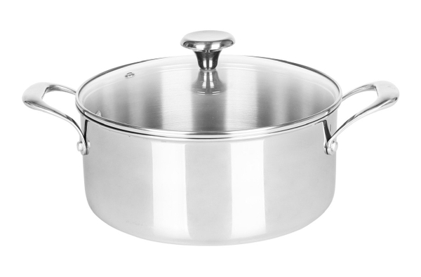 Nồi inox 3 lớp Premium 20cm Greencook GCS235-20IH (1tx6)