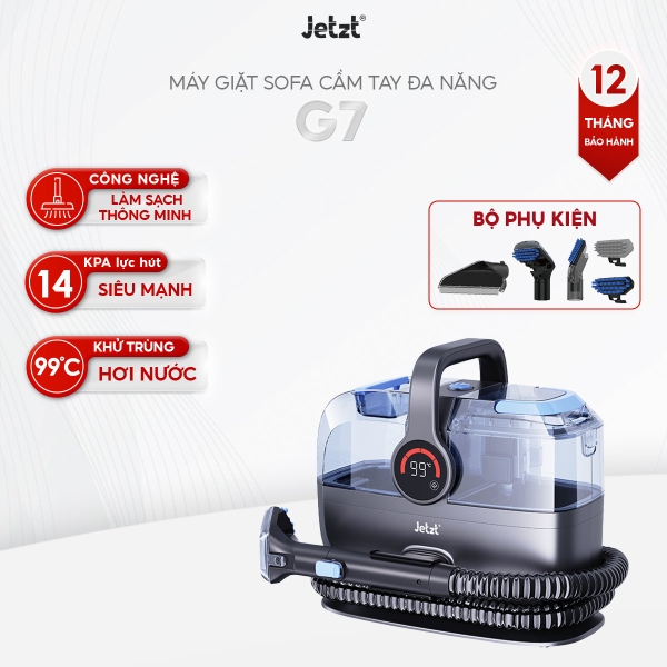 Máy giặt sofa Jetzt G7 - Dành cho sofa, nệm thảm, cửa kính, lực hút mạnh 14.000PA