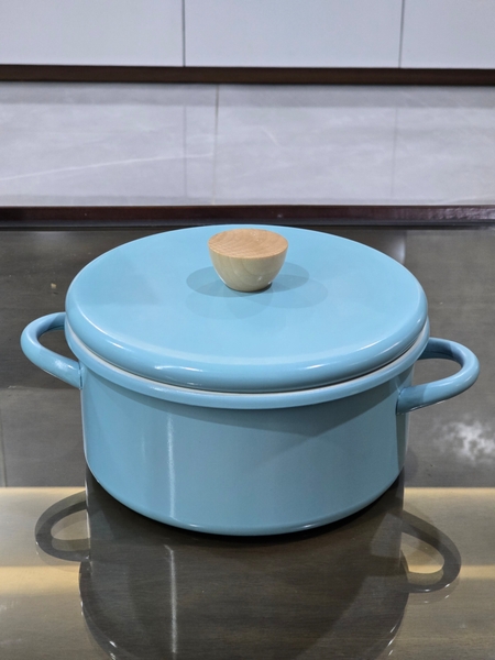 Nồi canh thép tráng men Greencook GCS2517-20 (1tx8)