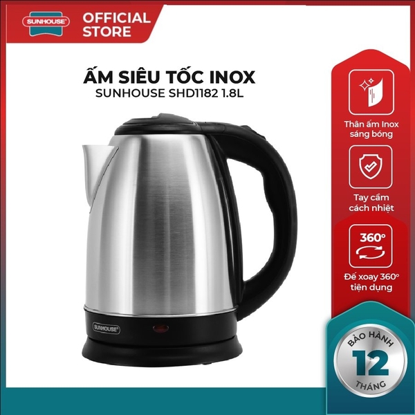 Ấm đun siêu tốc Sunhouse SHD1182