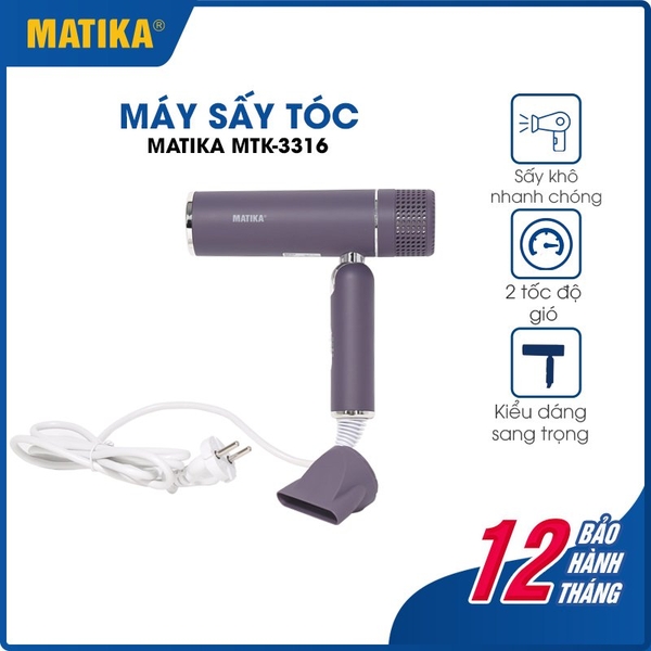 Máy sấy tóc Matika MTK-3316