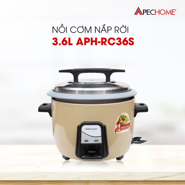 Nồi cơm điện 3.6L Apechome APH-RC36S