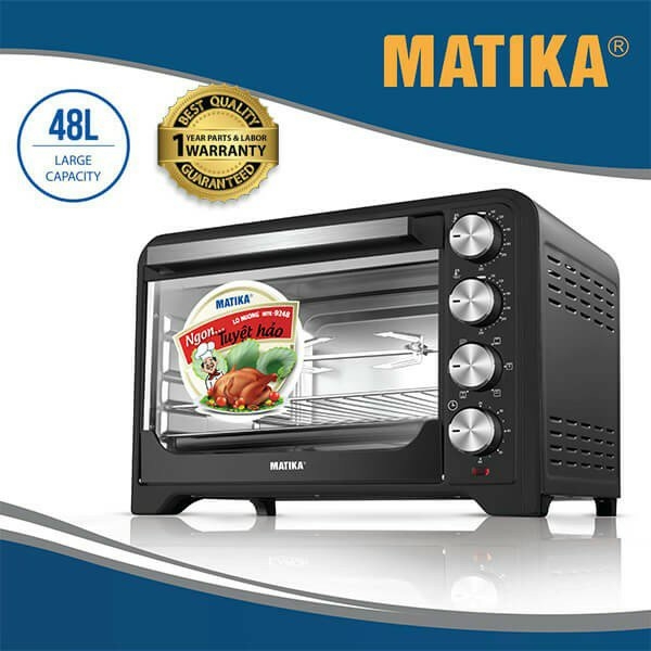 Lò nướng vuông 48L Matika MTK-9248