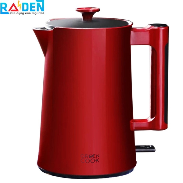 Ấm siêu tốc hâm giữ ấm Greencook GCEK-17S18D