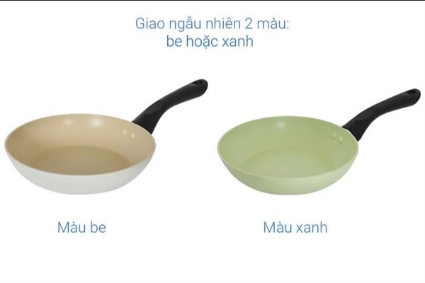 Chảo chống dính 20cm Greencook GCP2526-20IH (1tx6)