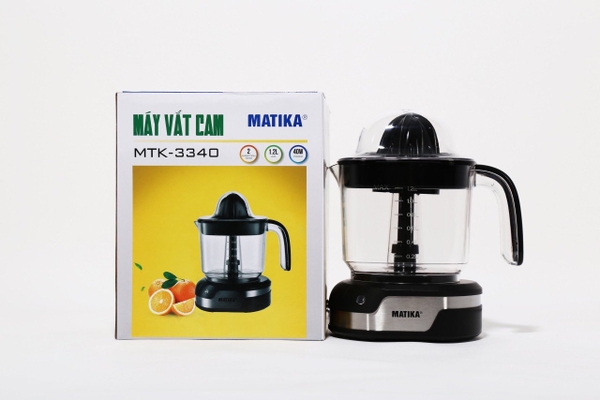 Máy vắt cam Matika MTK-3340, 1.2L, 40W