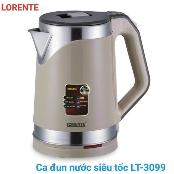 Ấm đun siêu tốc Lorente LT3099 (1tx12)