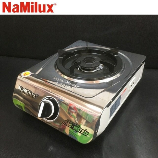 Bếp ga đôi Namilux DL3163ASM mặt inox