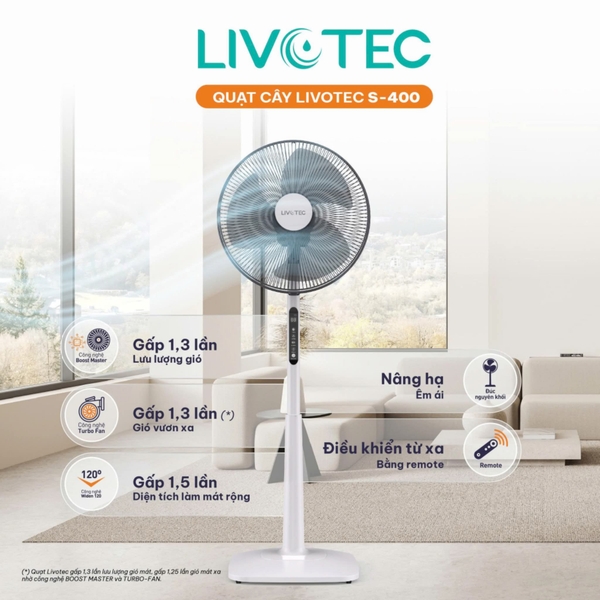 Quạt cây Livotec S400