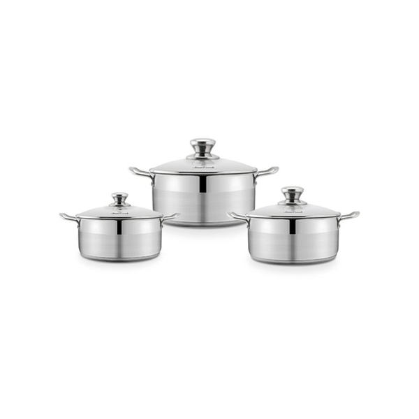 Bộ nồi inox Smartcook SM2107MN size nồi 16, 20 , 2