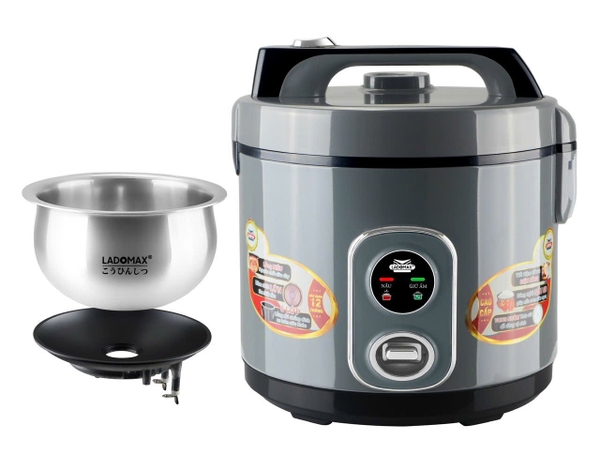 Nồi cơm điện 1.8L nắp gài Ladomax Ha-6318 (1tx6)