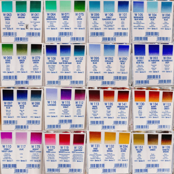 Màu nước Holbein - Tuýp lẻ 5ml