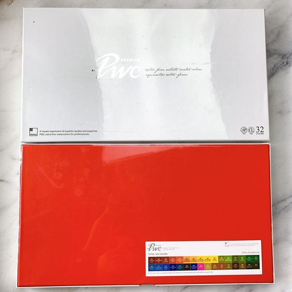 Màu nước ShinHan PWC Extra Fine - Bộ 6/24/32/33 tuýp 15ml