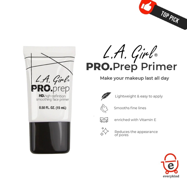 Kem lót mịn da che lỗ chân lông LA GIRL Pro Prep HD Smoothing Face ...