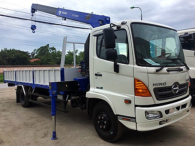 Xe tải cẩu Hino 5 tấn FC9JLTC- cần cẩu Tadano 3 tấn 3 đốt TM-ZE303MH | CÔNG  TY TNHH Ô TÔ CHUYÊN DÙNG VIỆT
