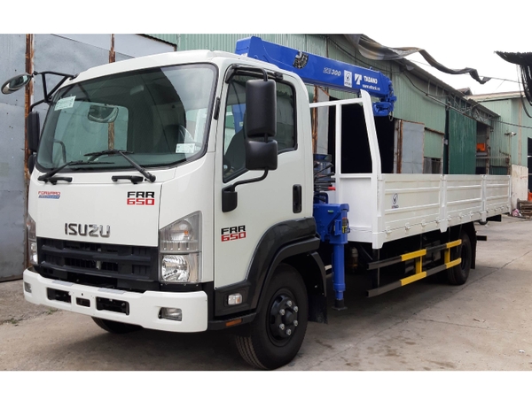 Xe tải cẩu ISUZU 5 TẤN (FRR90N, cẩu Tadano 3 tấn 4 đốt)